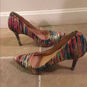 All different color pointy heels!