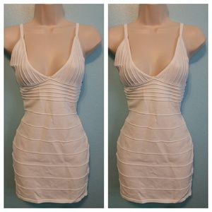 Nasty girl white bodycon dress