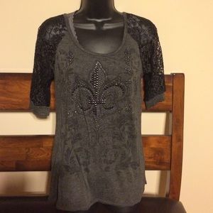 Angels & Diamond top buckle top