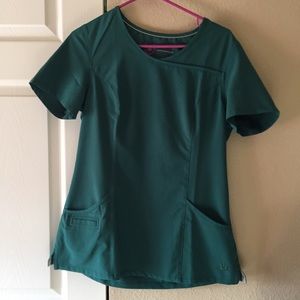 Medium size scrub tops.