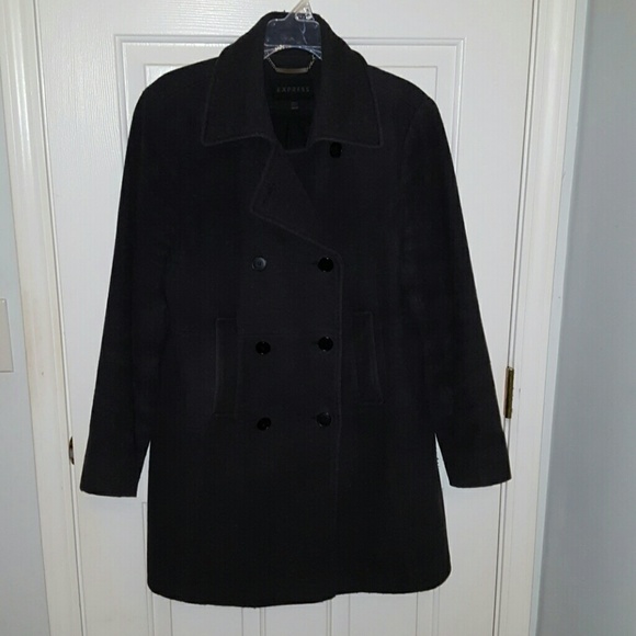 Smoky Gray Pea Coat