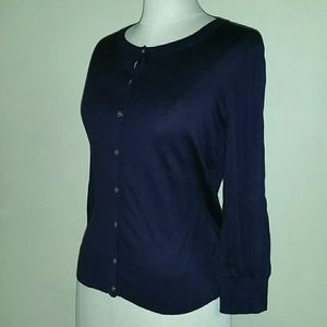 Banana Republic crew neck cardigan