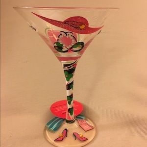 Lolita "beach diva" martini glass