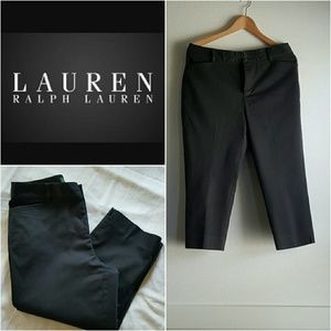 Women's Black Capri Pants by Lauren Ralph Lauren