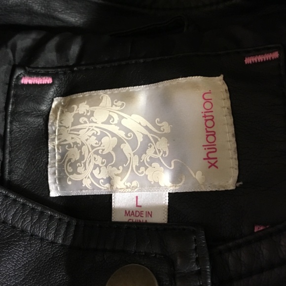 Faux leather jacket - Picture 2 of 4