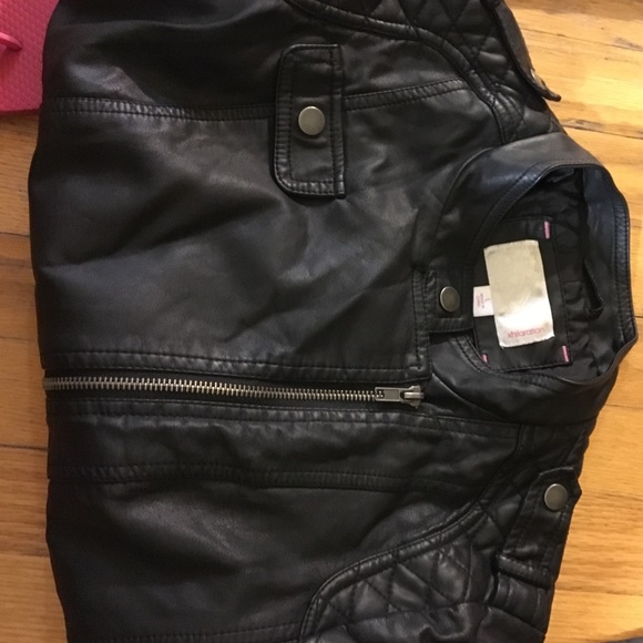 Faux leather jacket - Picture 3 of 4