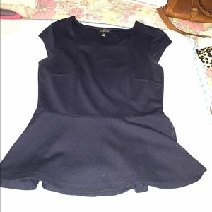 The limited peplum square neck top