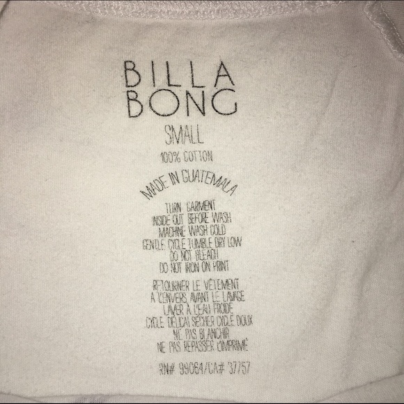 BILLABONG Seahorse & anchor tank - Picture 3 of 4