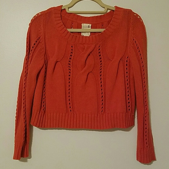 Anthropologie Crop Sweater