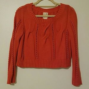 Anthropologie Crop Sweater