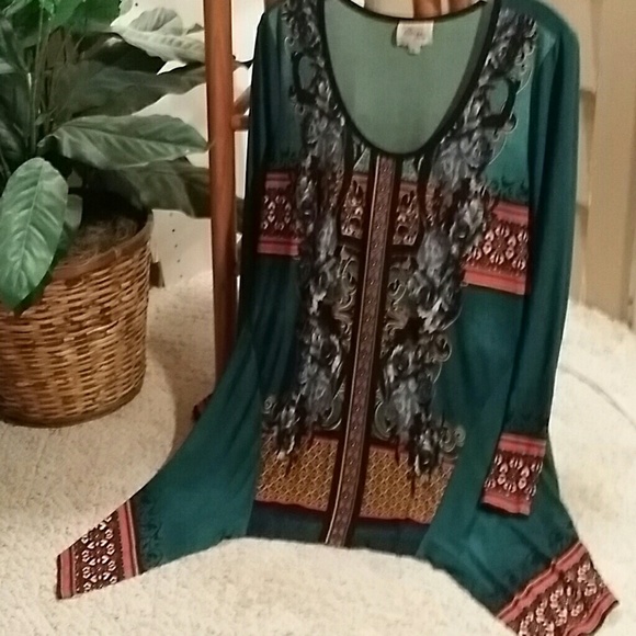 Teal Green Tunic