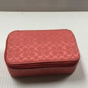 Coach travel jewelry box
