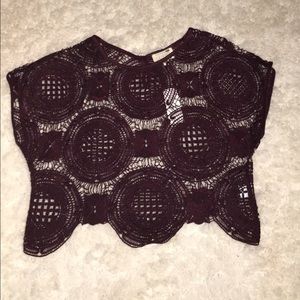 PacSun Lace Crop Top