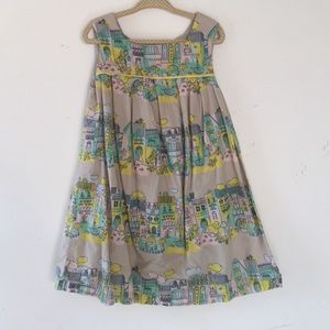 Girls knee length adorable loose dress