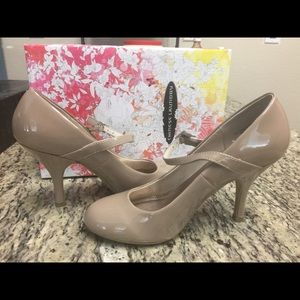New dressy or business casual nude heels
