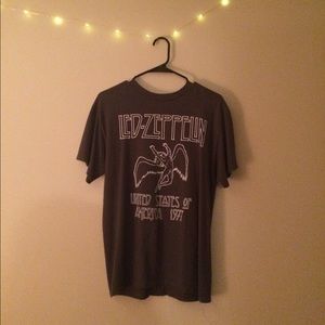 Brandy Melville Led Zeppelin Distressed Tee