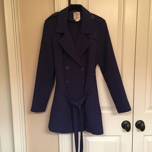 NWOT size L Elina woven coat by Tulle, stitch fix