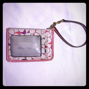 Coach Valentine Wristlet