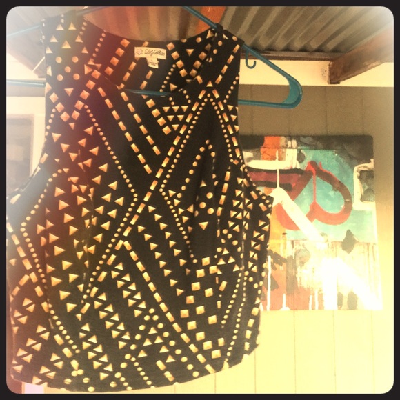 Black Diamond Crop Top
