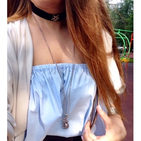 Antique Vintage Silver Genie Bottle Long Pendant - Picture 3 of 6