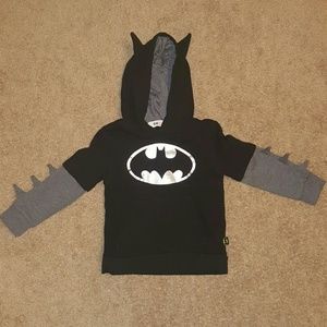 Boys size 2-4y H&M Batman hooded sweatshirt