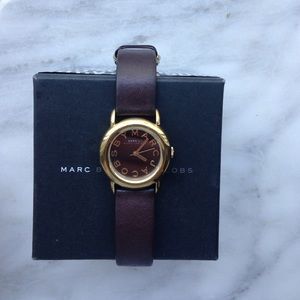 Brown and Gold Marc by Marc Jacobs Watch