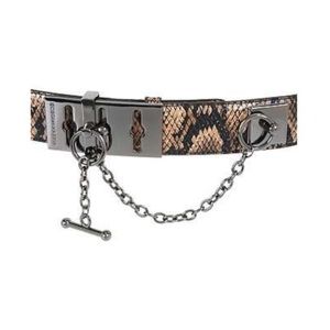 Bcbg python toggle belt