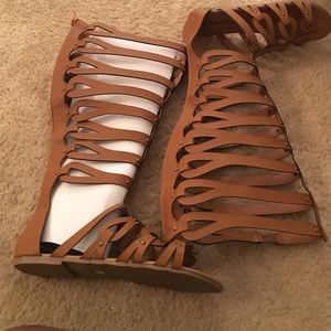 Ashley Stewart gladiator sandals