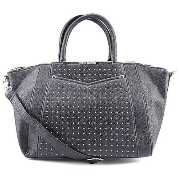 Steve Madden Women Black Satchel NWT