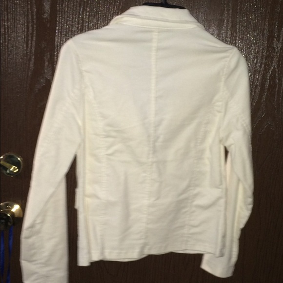 NWOT. Rave  RETRO  Off white corduroy blazer-S - Picture 3 of 10