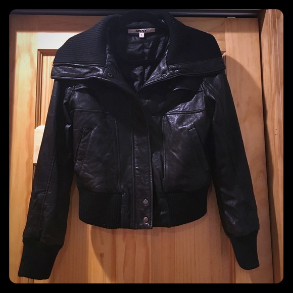 DKNY Leather Jacket