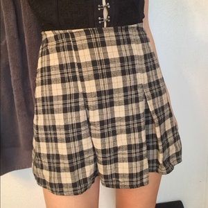 Brandy Melville plaid skirt