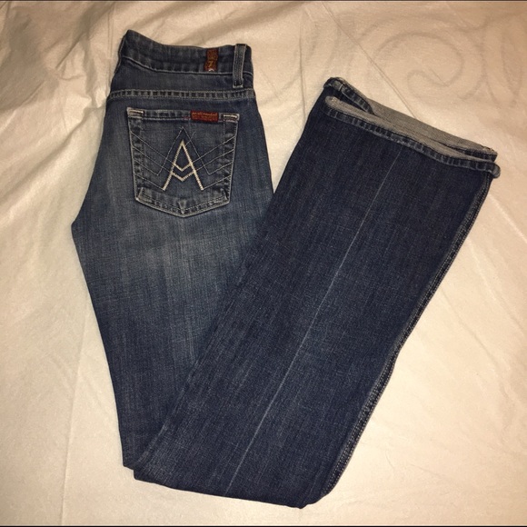 7 FOR ALL MANKIND kick boot jeans