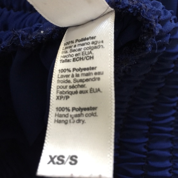 American Apparel Sheer Blue Maxi Skirt, size XS/S - Picture 4 of 4