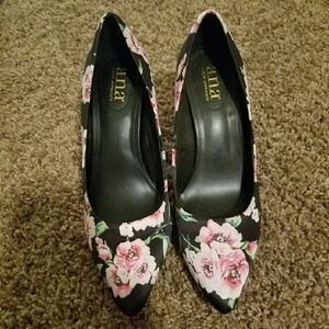 Ana floral high heels