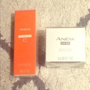 Avon ANEW serum and cream