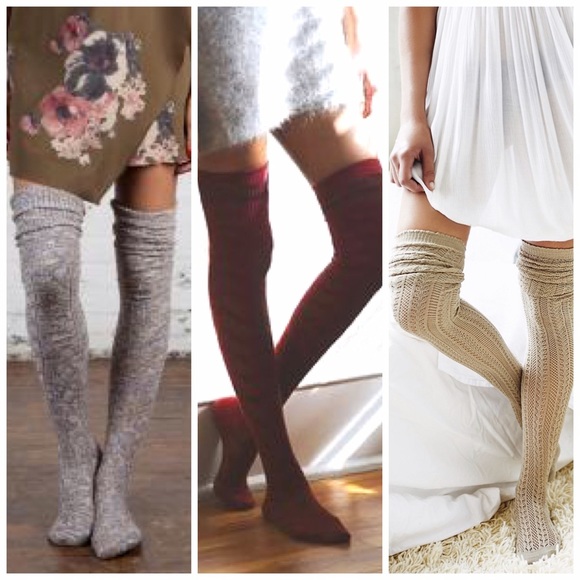 Free People Thigh High Socks - Picture 3 of 3