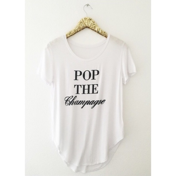 [LAST 1] Pop the Champagne Tee - Picture 2 of 3