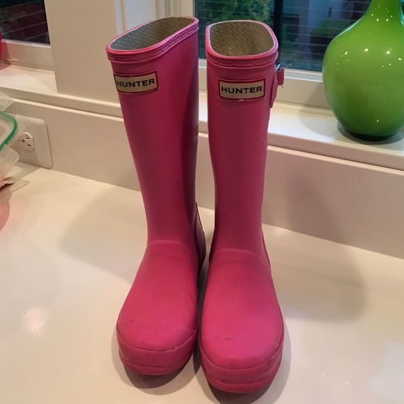 Girls hunter boots