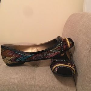Madden Girl Multicolor Ballerina Flats