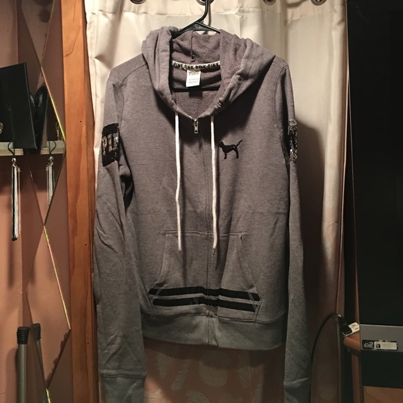 Pink Bling Hoodie