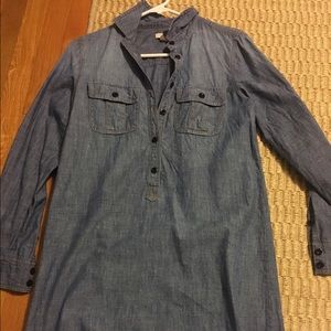 Jcrew denim dress