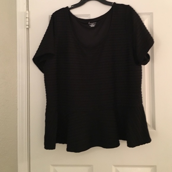 Lane Bryant peplum top