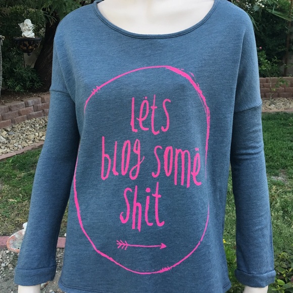 Sweatshirt  Thin  pull over L/S