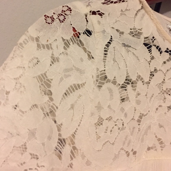 SOLD!!! H&M cream dress - Picture 3 of 3