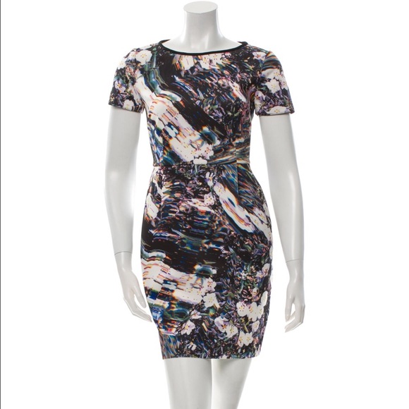 Sachin + Babi Printed Neoprene Dress