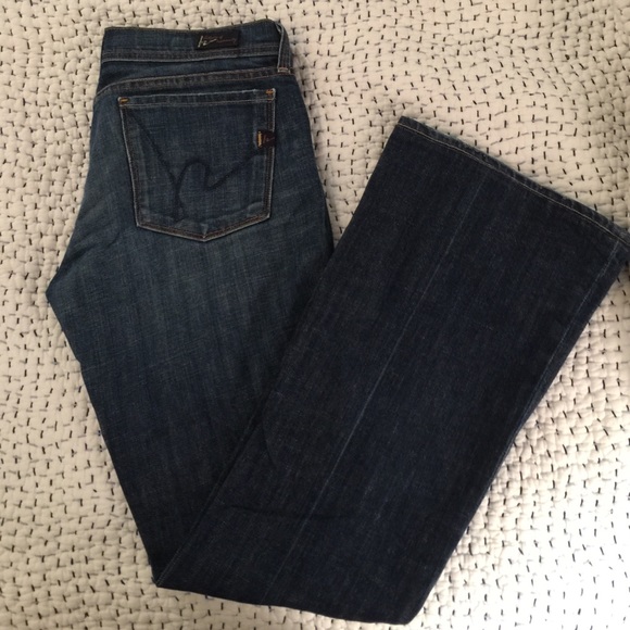 Citizens of Humanity low waist flare jeans