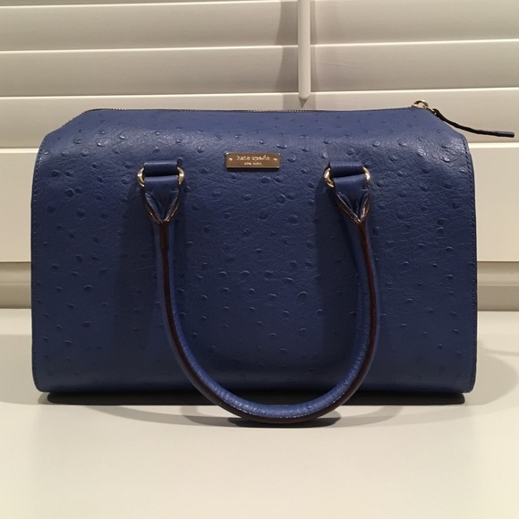 Kate Spade blueberry leather handbag