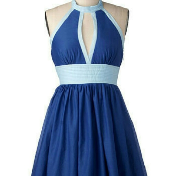 MODCLOTH- Seven Year Itch Dress in Blue