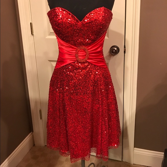 Red Beyond (by Jovani) Prom Dress - Picture 6 of 6